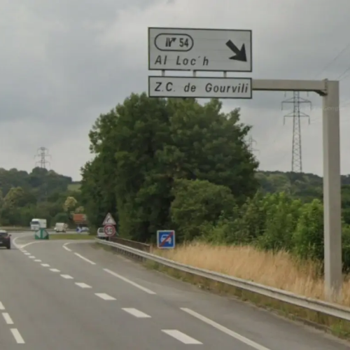 Prendre sortie 54 (photo Google)