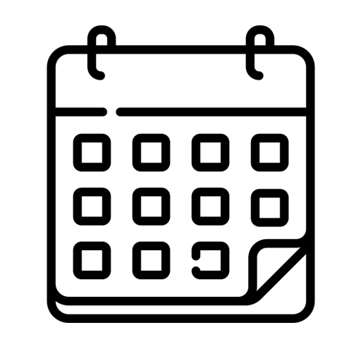 Icône calendrier